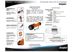 Energizer ATEX 2D Intrinsically Safe LED