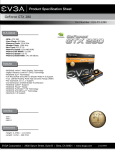 EVGA 01G-P3-1280-AR GeForce GTX 280 1GB graphics card