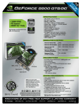 BFG Tech GeForce 8800 GTS OC 320MB PCIe GeForce 8800 GTS