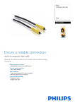 Philips Composite video cable SWV2223W