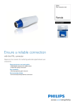 Philips PAL connector ends SWV2142W