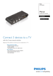 Philips SWS2283W Manual Composite A/V Connections A/V switcher