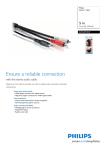 Philips Stereo Y cable SWA2712W