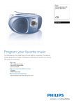 Philips AZ102N CD CD Soundmachine