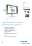 Philips 190CW8FW 19.1" wide WXGA+ LCD widescreen monitor