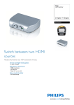 Philips HDMI Switcher SWS3412