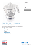 Philips Walita Citrus press RI2745/01