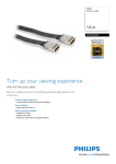 Philips Flat scart cable SWV3672W