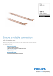 Philips SWA2722W 100 m 2x2.5mm&sup2; - 322x0.1mm Speaker wire