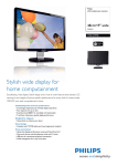 Philips 190CW9FB 19" wide WXGA+ LCD widescreen monitor