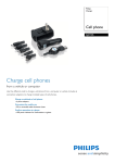 Philips SJA1185 Cell phone Charger