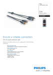 Philips Audio extension cable SWA4530W