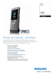 Philips CTX520GRY X520 Xenium