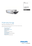 Philips SPE9030CC multimedia 750 GB USB 2.0 External Hard Disk