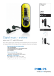 Philips SA2623 2GB* Flash audio player