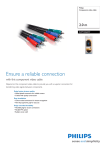 Philips Component video cable SWV2362W
