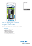 Philips MultiLife SCB4356NB Battery charger