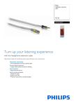 Philips Headphone extension cable SWA3152W