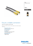 Philips Composite video cable SWV2226W