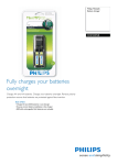 Philips SCB1220NB Battery charger
