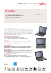 Fujitsu ESPRIMO Mobile U Series U9210