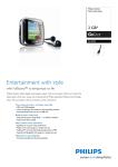 Philips MP3 player SA2920