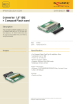 DeLOCK Converter 1.8” IDE - Compact Flash card
