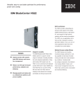 IBM eServer BladeCenter BladeCenter HS22