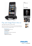 Philips DLA93052 For iPod TransDock Direct