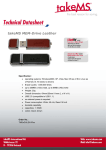 takeMS 16GB MEM-Drive Leather