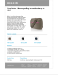 Belkin Core Series - Messenger Bag