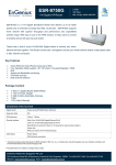 EnGenius ESR-9750G Wireless-N Gigabit Broadband Router/AP (Go Green Series) IEEE 802.11b/g/nKB/s Wi-Fi White