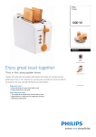 Philips Toaster HD2623/59