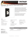 Patriot Memory 256GB Warp SSD Drive 2.5 SATA V.3