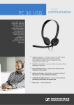 Sennheiser PC 36 USB