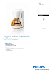 Philips Coffee maker HD7502/55