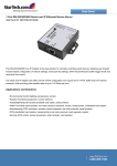 StarTech.com 1 Port RS-232/422/485 Serial over IP Ethernet Adapter