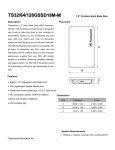 Transcend 1.8" 64GB eSATA SSD