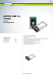 Digitus Cardbus USB 2.0 card
