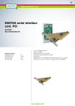 Digitus PCI Serial interface card