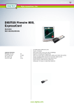 Digitus ExpressCard / FireWire 800 card