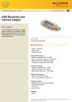 DeLOCK USB Bluetooth/Infrared adapter