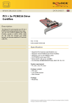 DeLOCK PCI > 2x PCMCIA Drive CardBus