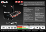 CLUB3D HD 4870, 512MB, GDDR5