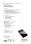 Toshiba HDDR500E03E external hard drive