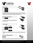 V7 VGA/DVI Adapter