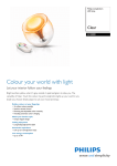 Philips LivingColors LED lamp LCS5001