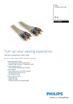 Philips Component video cable SWV3303W