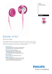 Philips SHE3620 In-Ear Headphones