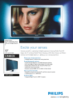 Philips 32" Flat TV 32" Full HD Black